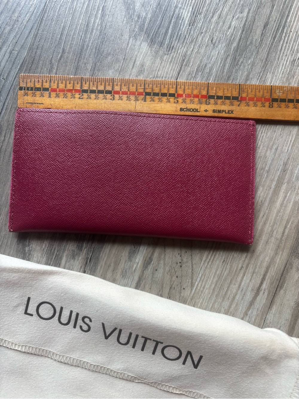Louis Vuitton Raspberry Red Card Holder - Picture 3 of 4